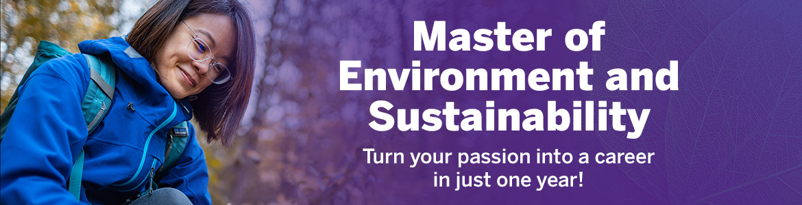 Masters of Environment and Sustainability